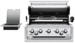 Broil King Imperial 590 PRO Einbaugrill Mit Drehspieß + Seitenbrenner - Modell 2023