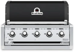 Broil King Regal 520 Black Einbaugrill - Grillfürst Deal Mit Zusätzlichen Edelstahl Grillrosten - Modell 2023