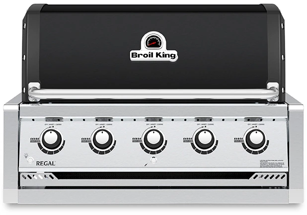 Broil King Regal 520 Black Einbaugrill - Grillfürst Deal Mit Zusätzlichen Edelstahl Grillrosten - Modell 2023