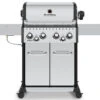 Broil King Baron S490 IR Gasgrill Inkl. Drehspieß + Infrarot-Seitenbrenner - Modell 2023 - Grillfürst Deal Mit Zusätzlichen Edelstahl Grillrosten