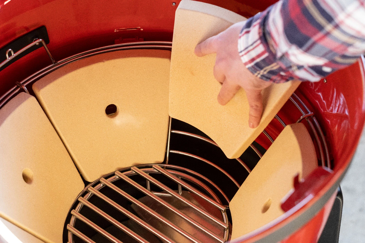 Kamado Joe Holzkohle Kugelgrill Kettle Joe – Bild 13