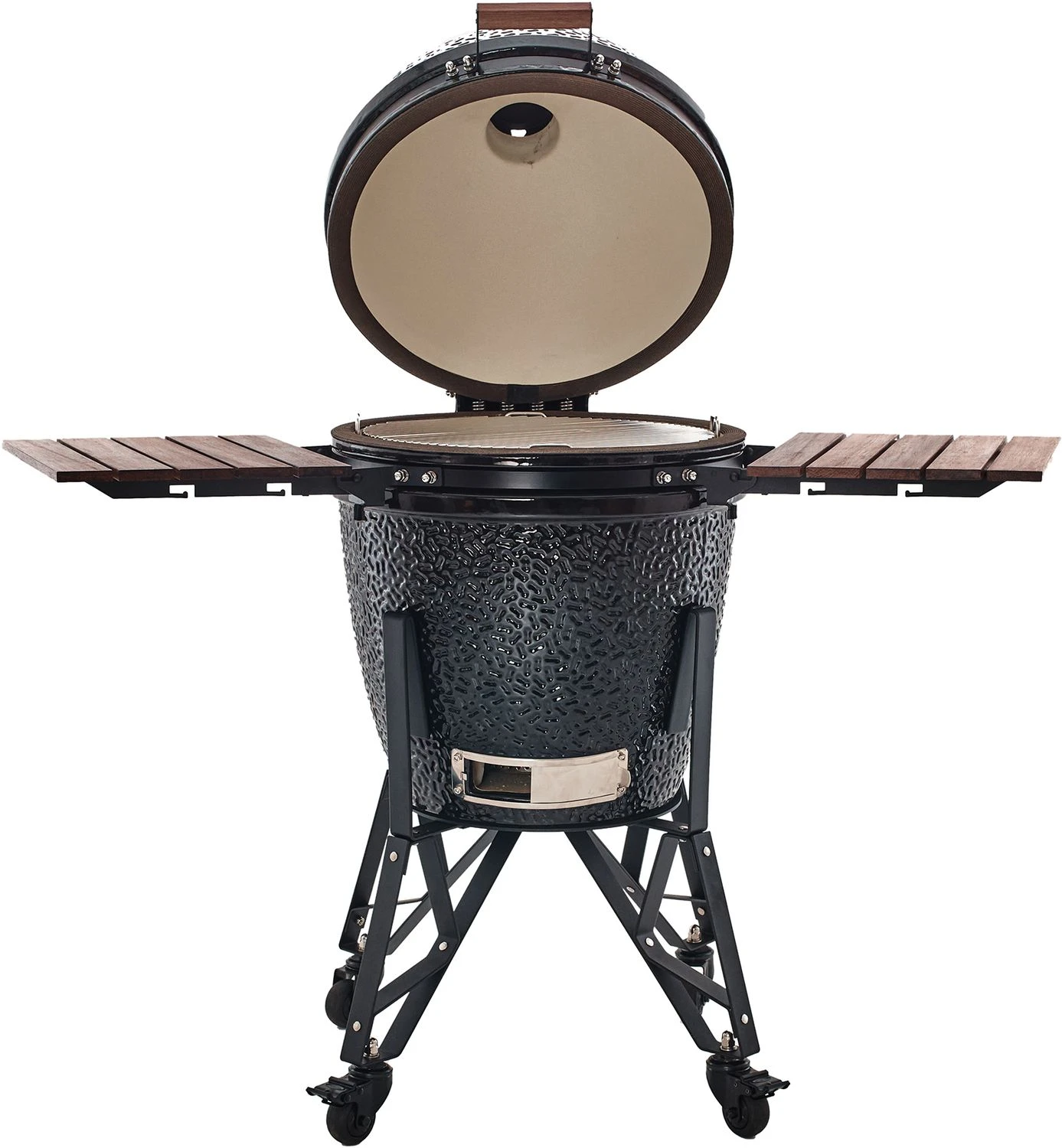 The Bastard Keramikgrill Classic Large - Complete - Schwarz Glänzend - Modell 2023