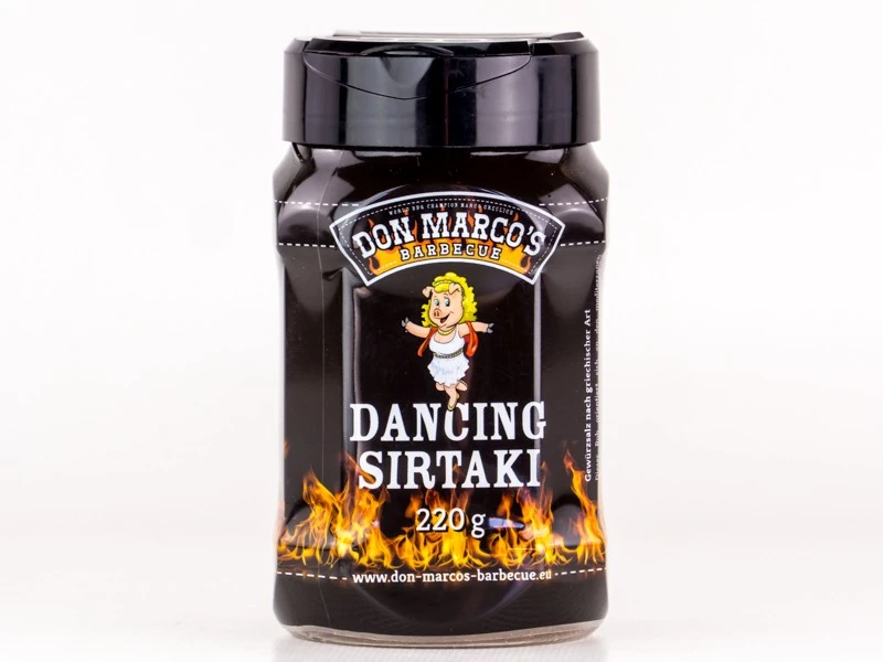 Don Marcos Dancing Sirtaki BBQ Rub 220g Dose