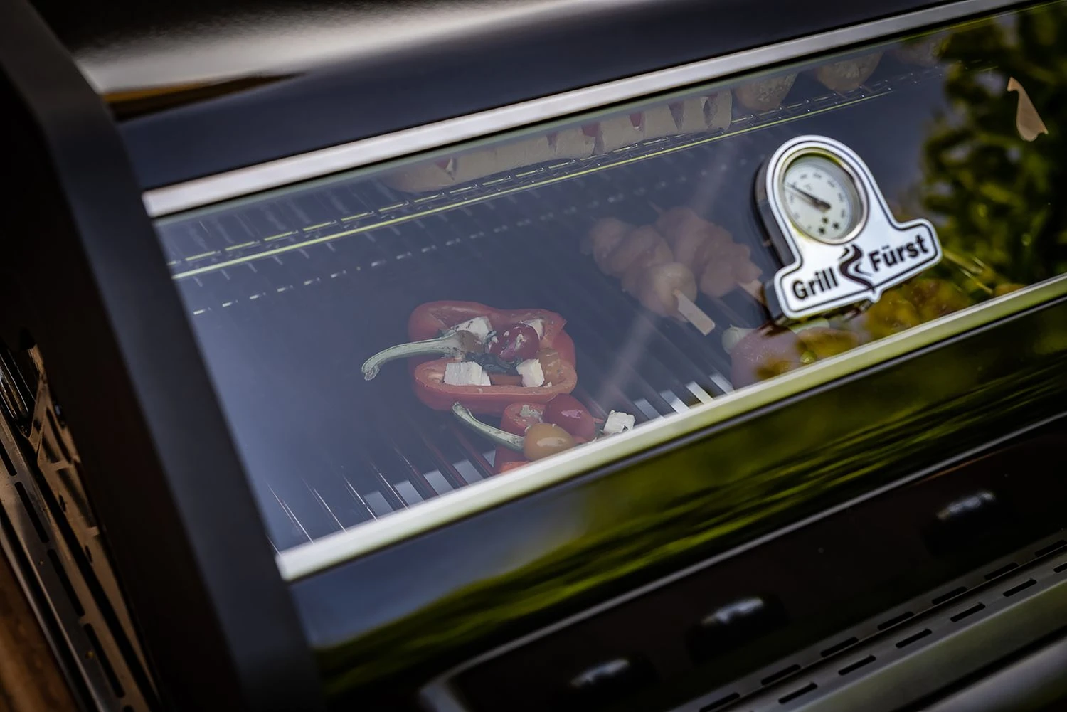 Grillfürst G490E 4-Brenner Einbaugrill - Black Edition - Mit Heckbrenner Und Edelstahl Rosten – Bild 9