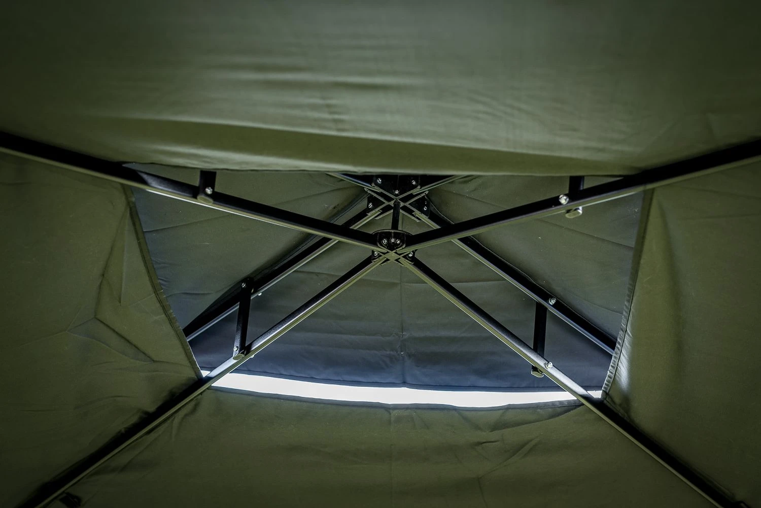 Grillfürst Pop-Up Pavillon / Grillpavillon / Gartenpavillon / Grillzelt 3x3m V3 - Mit Rauchabzug – Bild 4