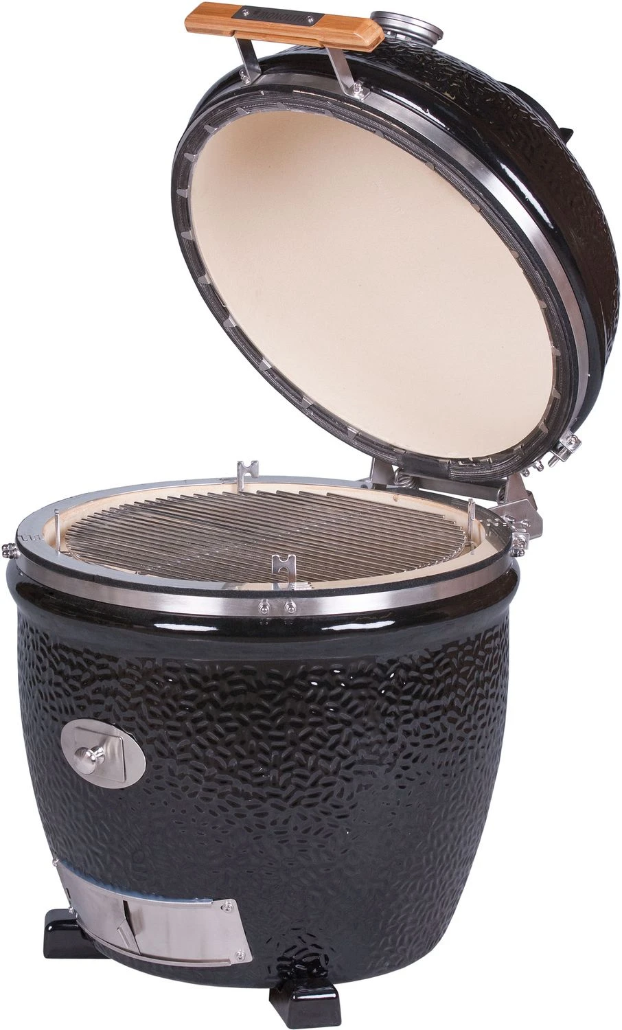 Monolith Grill CLASSIC BBQ GURU - PRO-Serie 2.0 Schwarz - OHNE Gestell Und Seitentische - Inkl. DynaQ Controller Set – Bild 3