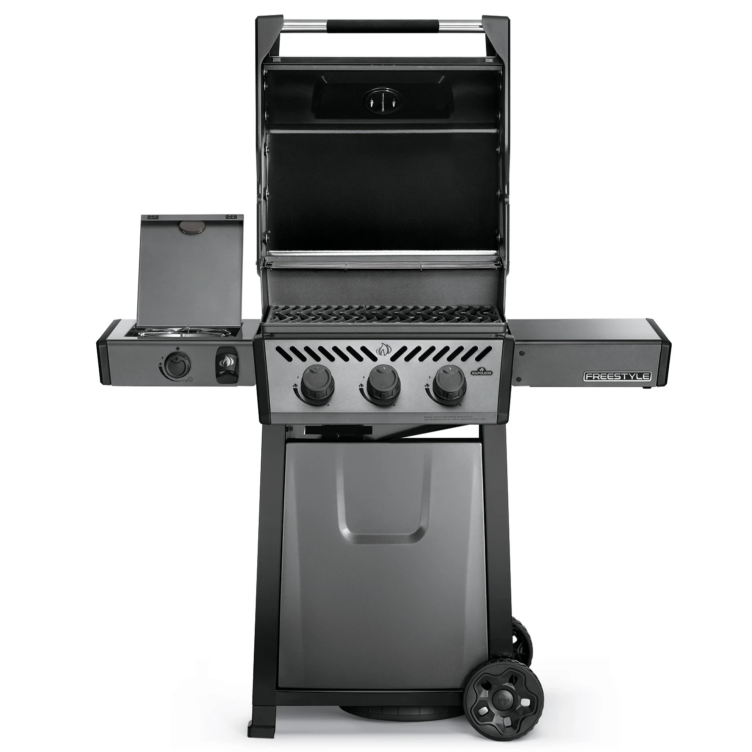 Napoleon Freestyle 365 Gasgrill, Graphit - Mit Seitenbrenner - Modell 2023