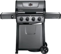 Napoleon Freestyle 425 Gasgrill, Graphit - Modell 2023 - X-DEAL Inkl. Abdeckhaube Und Gussplatte