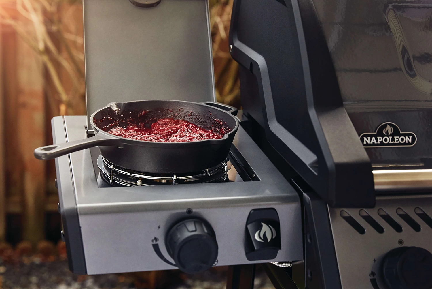 Napoleon Freestyle 365 Gasgrill, Graphit - Mit Seitenbrenner - Modell 2023 – Bild 18