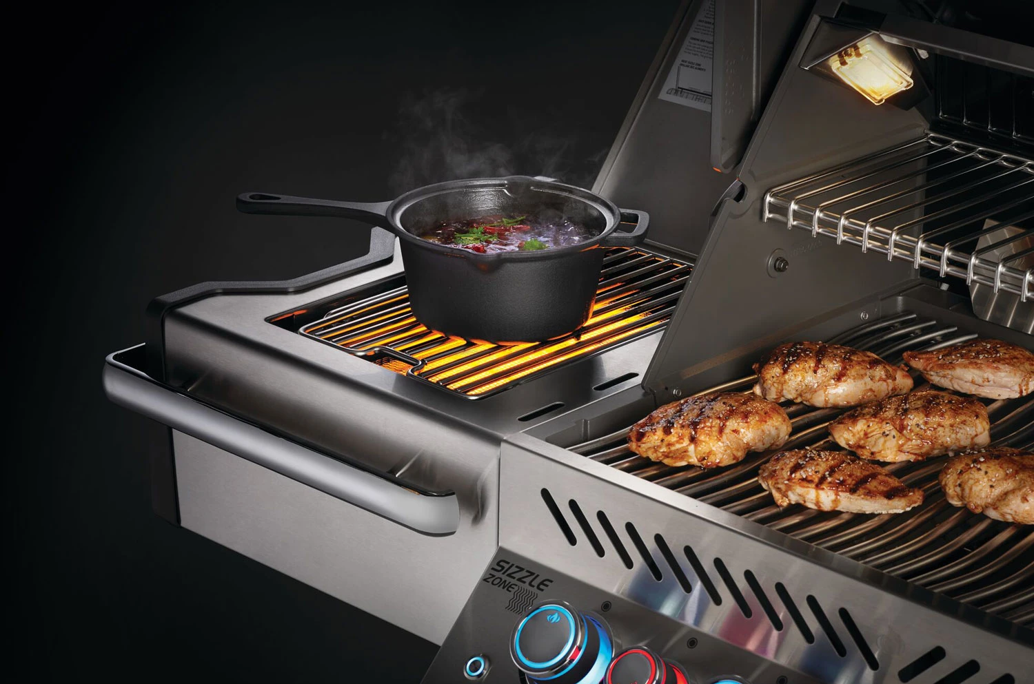 Napoleon Gusseisen Soßentopf Mit Deckel Ø 18 Cm / 2 Liter