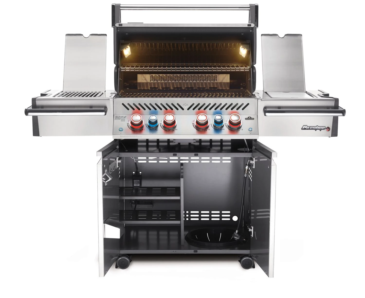 Napoleon Prestige Pro 500-3 Edelstahl Gasgrill Inkl. Drehspieß - Modell 2023 – Bild 2