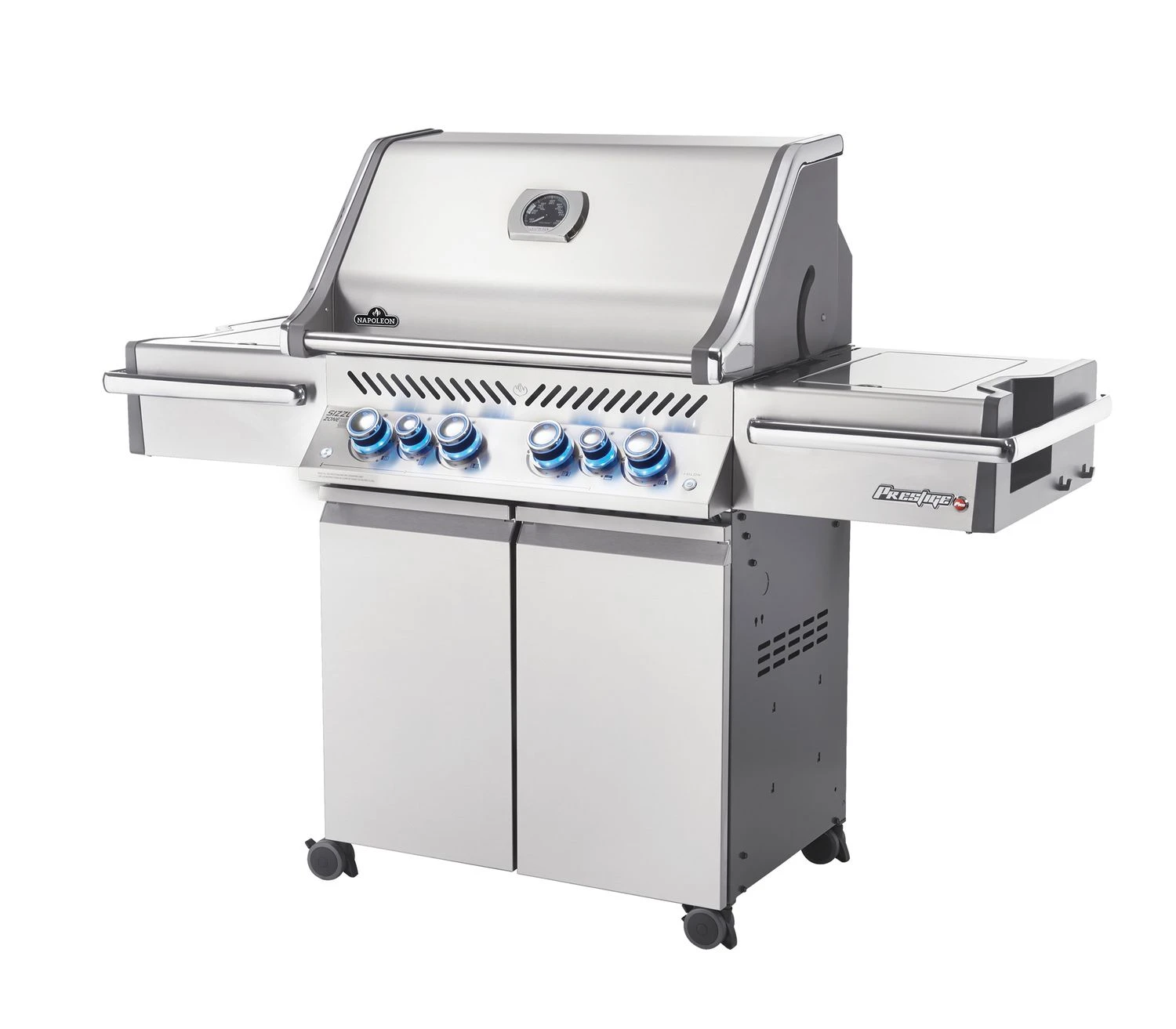 Napoleon Prestige Pro 500-3 Edelstahl Gasgrill Inkl. Drehspieß - Modell 2023 – Bild 4