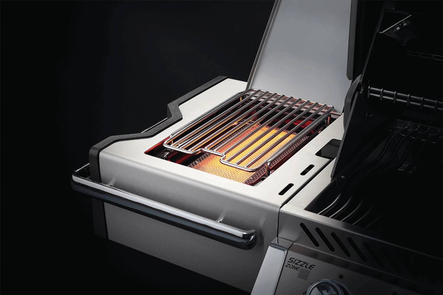 Napoleon Prestige Pro 500-3 Edelstahl Gasgrill Inkl. Drehspieß - Modell 2023 – Bild 8