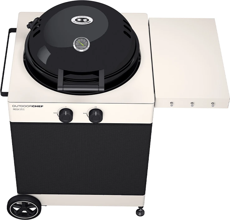 Outdoorchef Gas Kugelgrill Arosa 570 G Tex Inkl. Blazing Zone + Cooking Zone – Bild 7