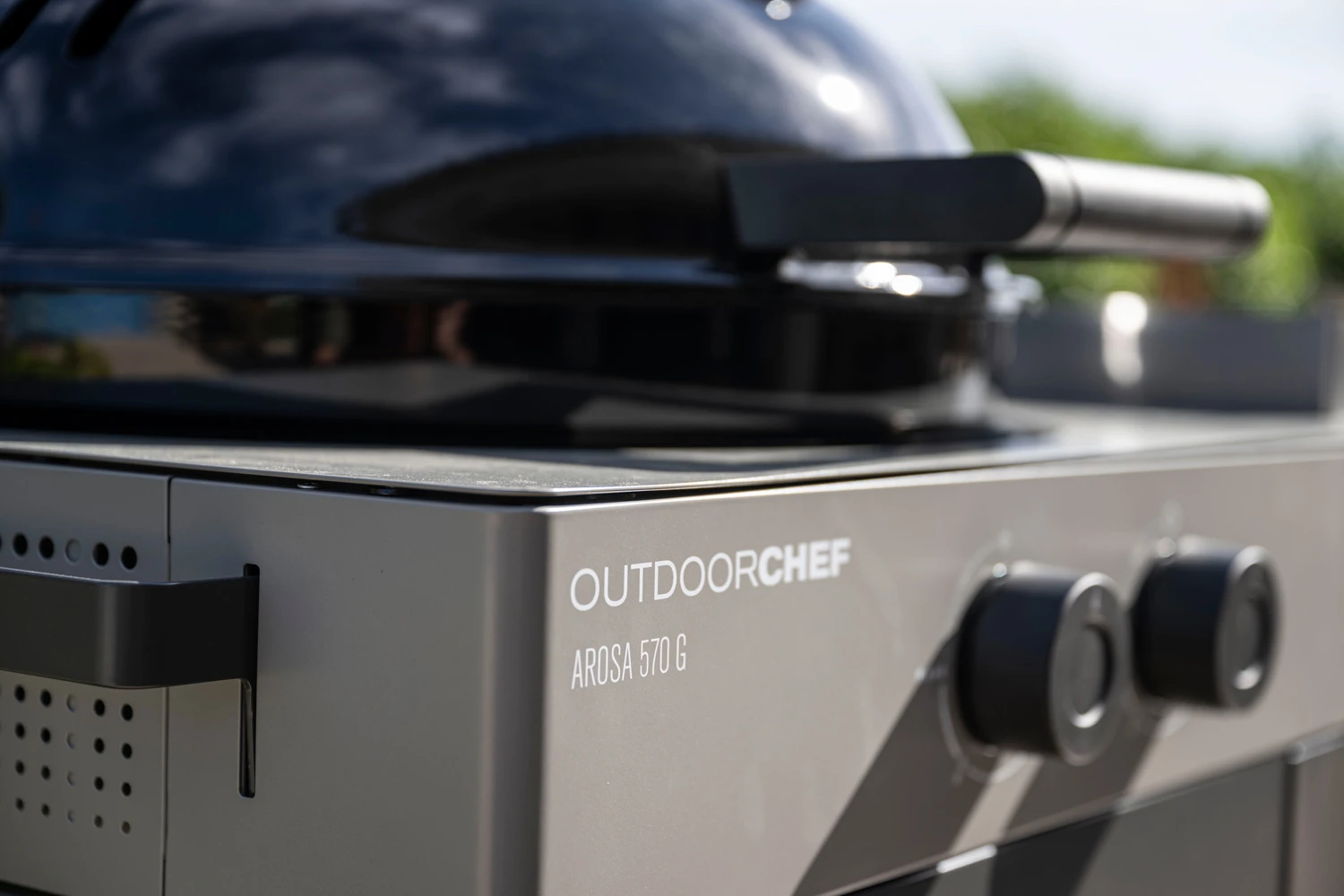 Outdoorchef Gas Kugelgrill Arosa 570 G Evo Grey Steel – Bild 5