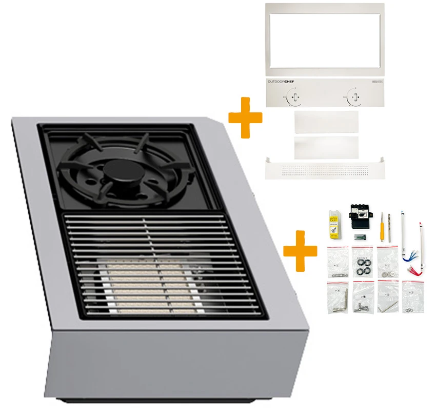 Outdoorchef Gas Kugelgrill Arosa 570 G Tex Inkl. Blazing Zone + Cooking Zone – Bild 5