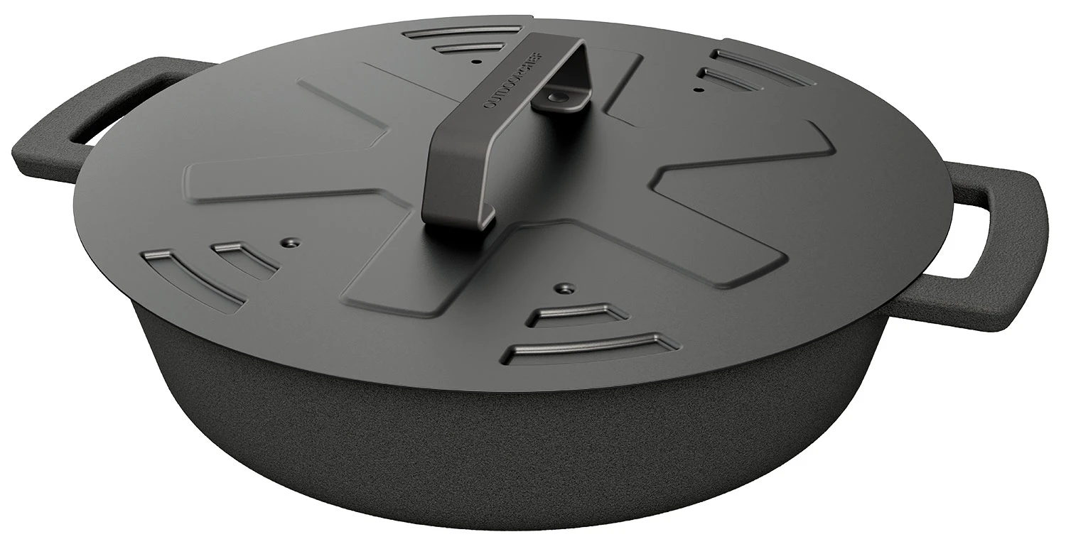 Outdoorchef Carbonstahl Deckel Ø 30 Cm – Bild 2