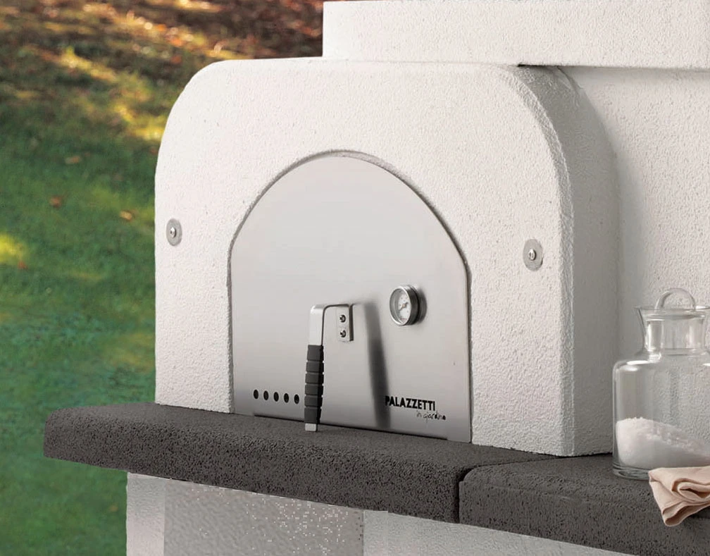 Palazzetti Grillkamin Bastia Mit Pizzaofen Inkl. Montagematerial – Bild 4