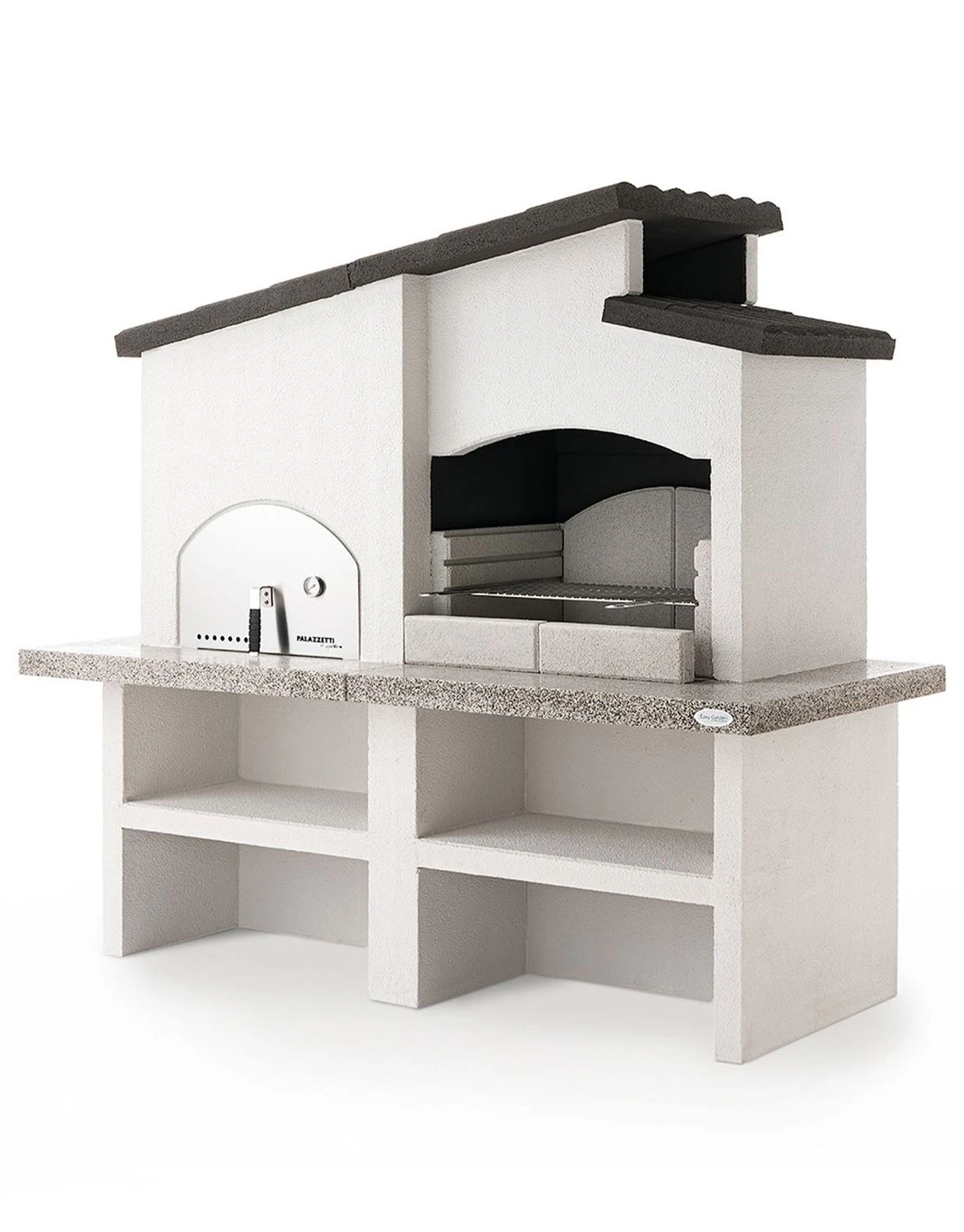 Palazzetti Grillkamin New Zealand 2 Mit Pizzaofen Inkl. Montagematerial – Bild 2