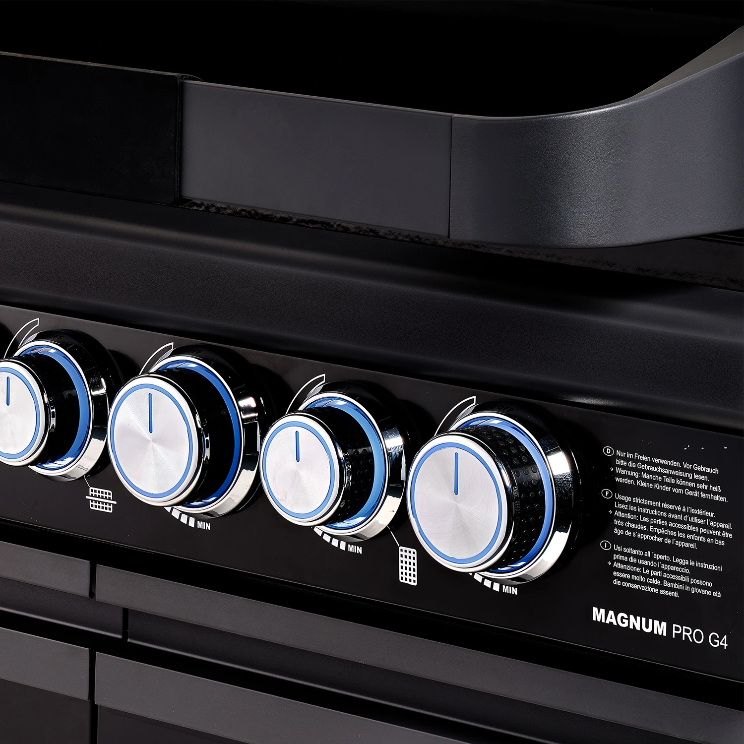 Rösle Gasgrill Magnum PRO G4-S - X-DEAL Inkl. Abdeckhaube Und Gusseisen Grillplatte - Modell 2023 – Bild 9