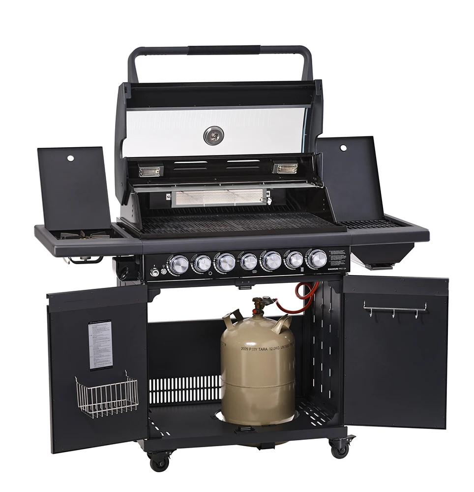 Rösle Gasgrill Magnum PRO G4-S - X-DEAL Inkl. Abdeckhaube Und Gusseisen Grillplatte - Modell 2023 – Bild 2