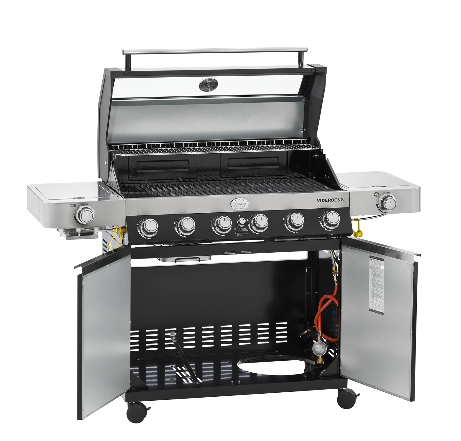 Rösle Gasgrill Videro G6-S VARIO+ - Modell 2023 - X-DEAL Inkl. Abdeckhaube Und Grillplatte – Bild 6