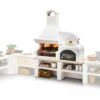 Palazzetti Gartenküche Malibu 2: Modul Grill Mit Backofen Rechts Inkl. Montagematerial