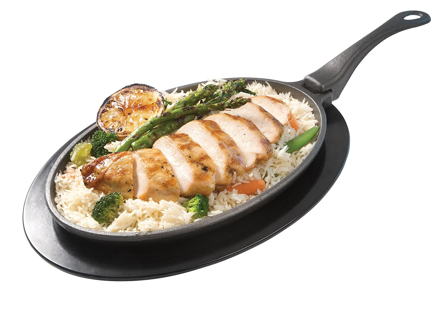 Napoleon Gusseisenpfanne Mit Untersetzer – Bild 3