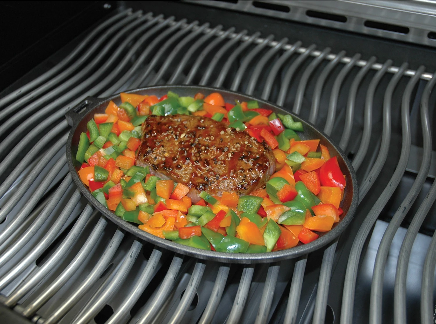 Napoleon Gusseisenpfanne Mit Untersetzer – Bild 6