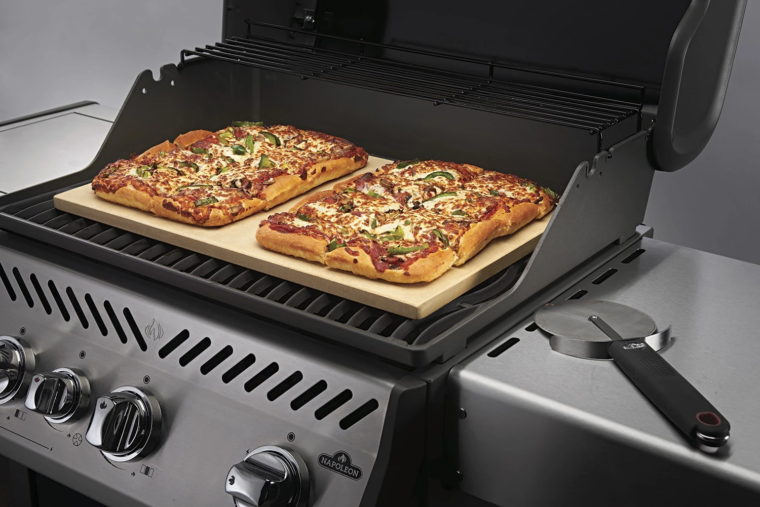 Napoleon Pizzastein Backstein Rechteckig 51x34 Cm – Bild 2