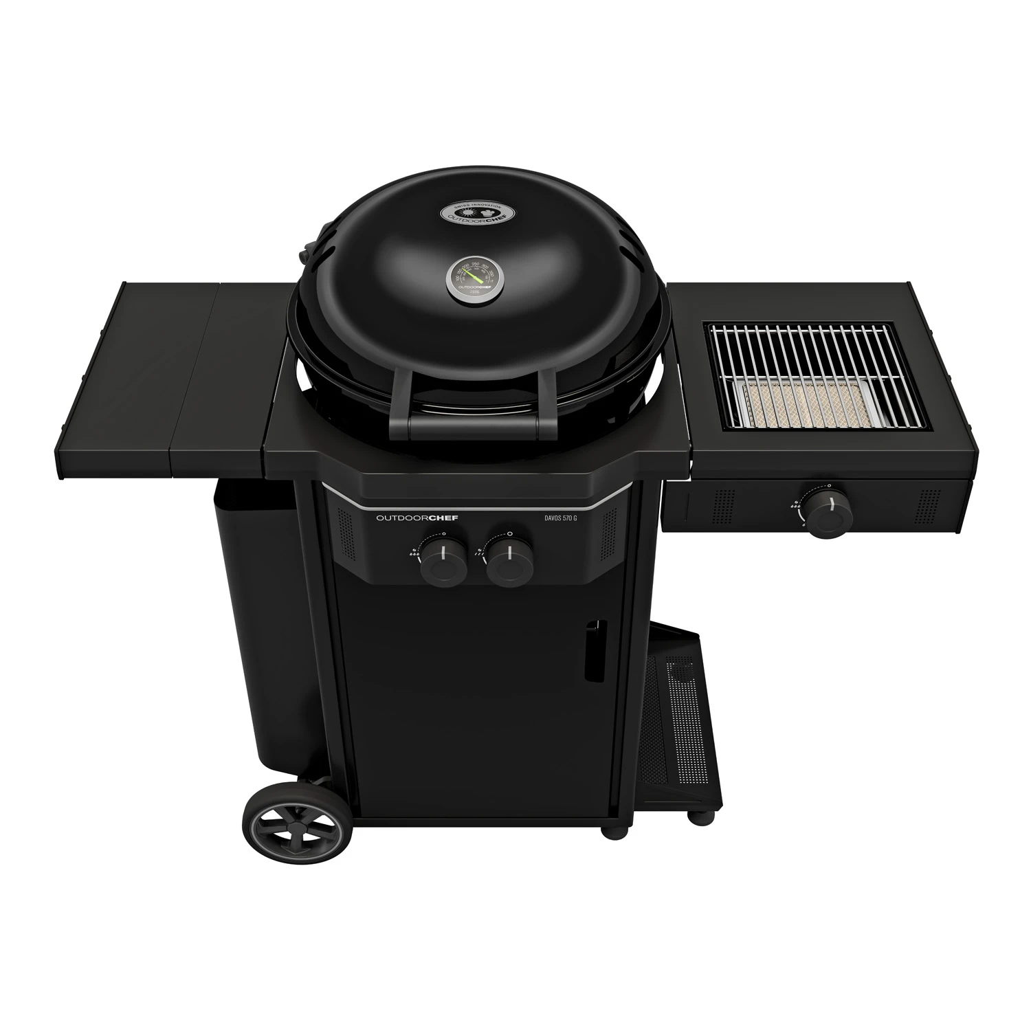 Outdoorchef Gas Kugelgrill Davos 570 G Pro Mit Blazing Zone (Infrarotbrenner) & 11kg Gasflaschen Kit – Bild 6