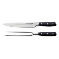 Outdoorchef Tranchierbesteck Premium (Tranchiermesser + Fleischgabel)