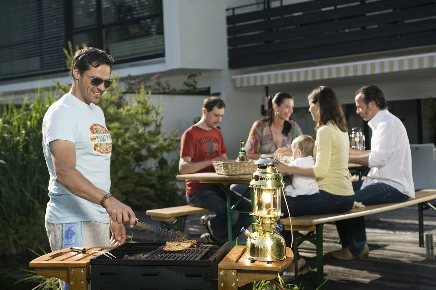 Petromax Petroleumlampe HK500/829 Messing – Bild 11