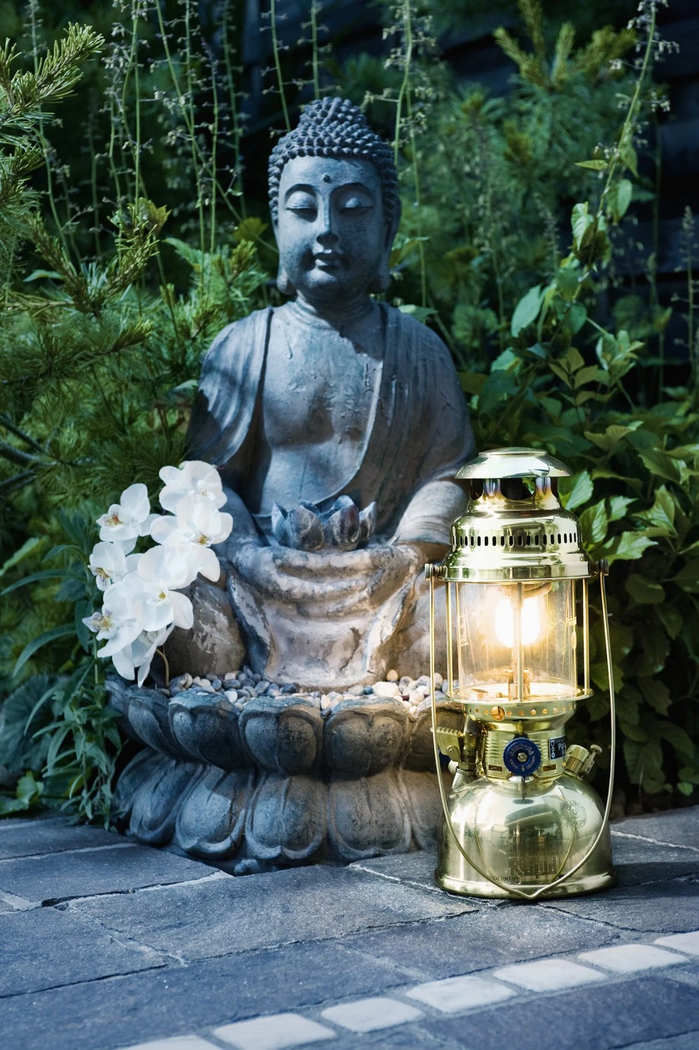 Petromax Petroleumlampe HK500/829 Messing – Bild 15