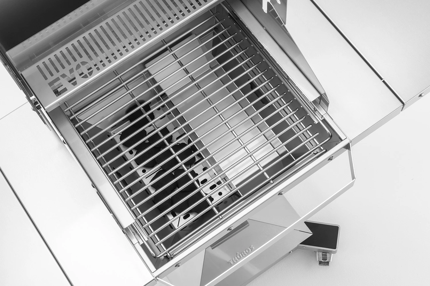 Thüros Holzkohlegrill T300 / Holzkohle Grillstation 42x42 Cm – Bild 3